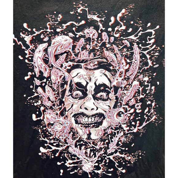 Danhausen T Shirt Exclusive AEW ROH - Very Nice Very Evil Wrestling Tee - Large - Picture 4 of 5